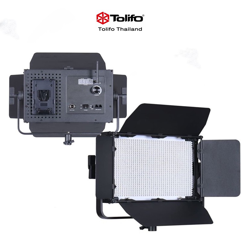 TOLIFO GKJ1040AB LED Light ไฟต่อเนื่อง ไฟถ่าบแบบ ไฟLED ไฟถ่ายสินค้า ไฟถ่ายวีดีโอ ไม่รวมขาตั้งไฟ ใครยังไม่ลอง ถือว่าพลาดมาก !!