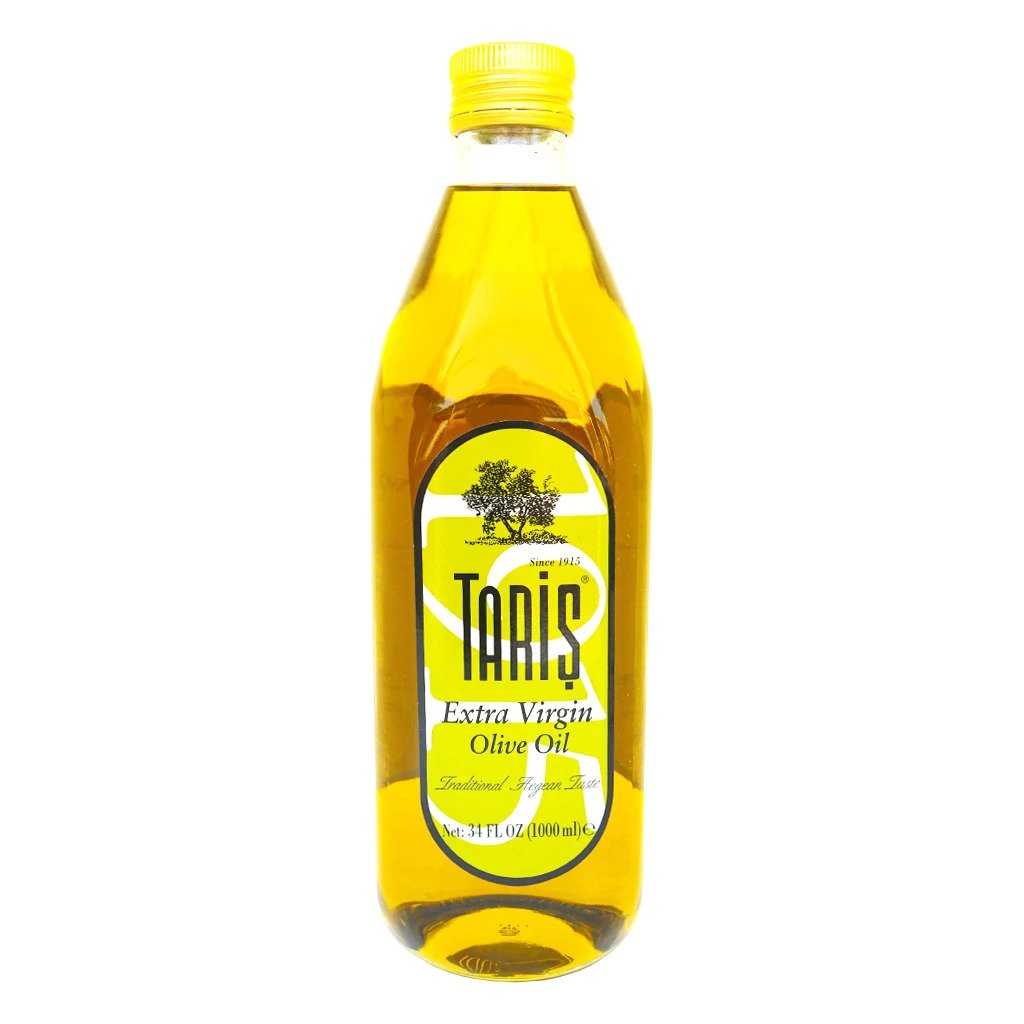 Taris Extra Virgin Olive Oil Standard Glass Bottle Max. Acidity 0.8 % น้ำมันมะกอก (1000ml)