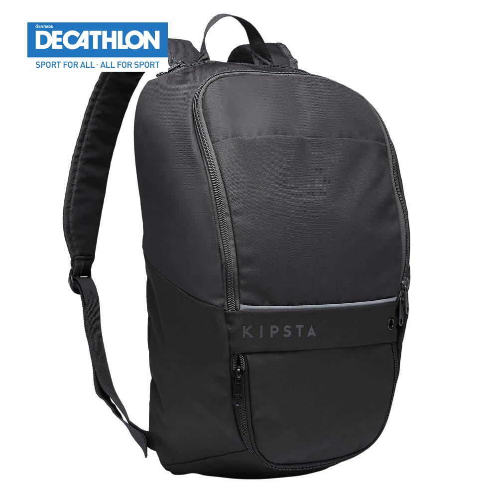 กระเป๋าเป้สะพายหลัง Kipsta รุ่น Essential ขนาด 17 ลิตร (สีดำ) ดีแคทลอน