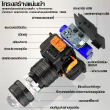 ภาพขนาดย่อของภาพหน้าปกสินค้าไฟฉายคาดหัวled สปอตไลท์อันทรงพลัง,การออกแบบกันน้ำ,ไส้ตะเกียง L9,สามารถปรับโฟกัสได,สว่างขึ้น 8 เท่า,แสงระยะ3KMไฟคาดหัว ,ไฟฉายแรงสูง,ไฟฉายแรงสูงแท้,ไฟส่องกบ,ไฟฉายกันน้ำแท้,ไฟฉายแรงสูงไกล,ไฟฉายคาดหัวแท้ ,ไฟคาดหัวแรงสูงรับประกัน 5 ปี จากร้าน Vast Galaxy บน Lazada ภาพที่ 6