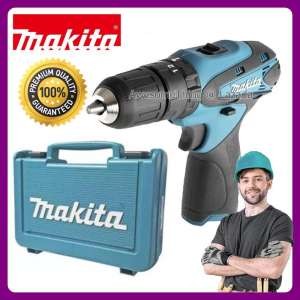 MAKITA สว่าน สว่านกระแทก สว่านไฟฟ้า สว่านเจาะกระแทก สว่านไฟฟ้าไร้สาย10 มิล10.8V (ไม่รวมแบต+ที่ชาร์จ) รุ่น HP330DZ - สีเขียว