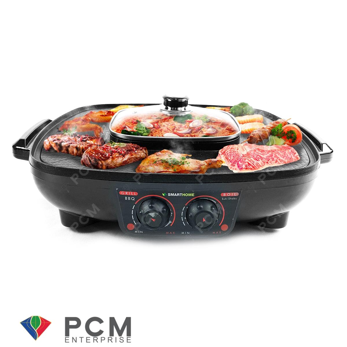 ขาย Smart home [Caple House] เตาปิ้งย่างเอนกประสงค์พร้อมหม้อสุกี้ 2 in 1 รุ่น SM-EG1802