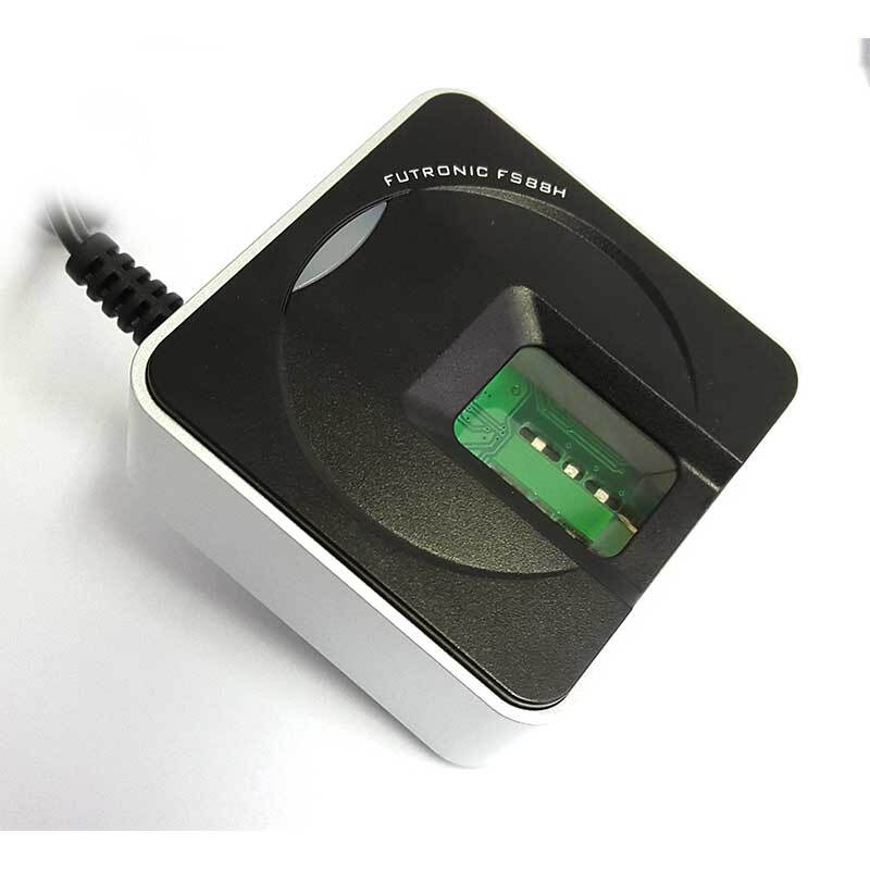 Futronic รุ่น FS88H FIPS201/PIV Compliant USB2.0 Fingerprint Scanner