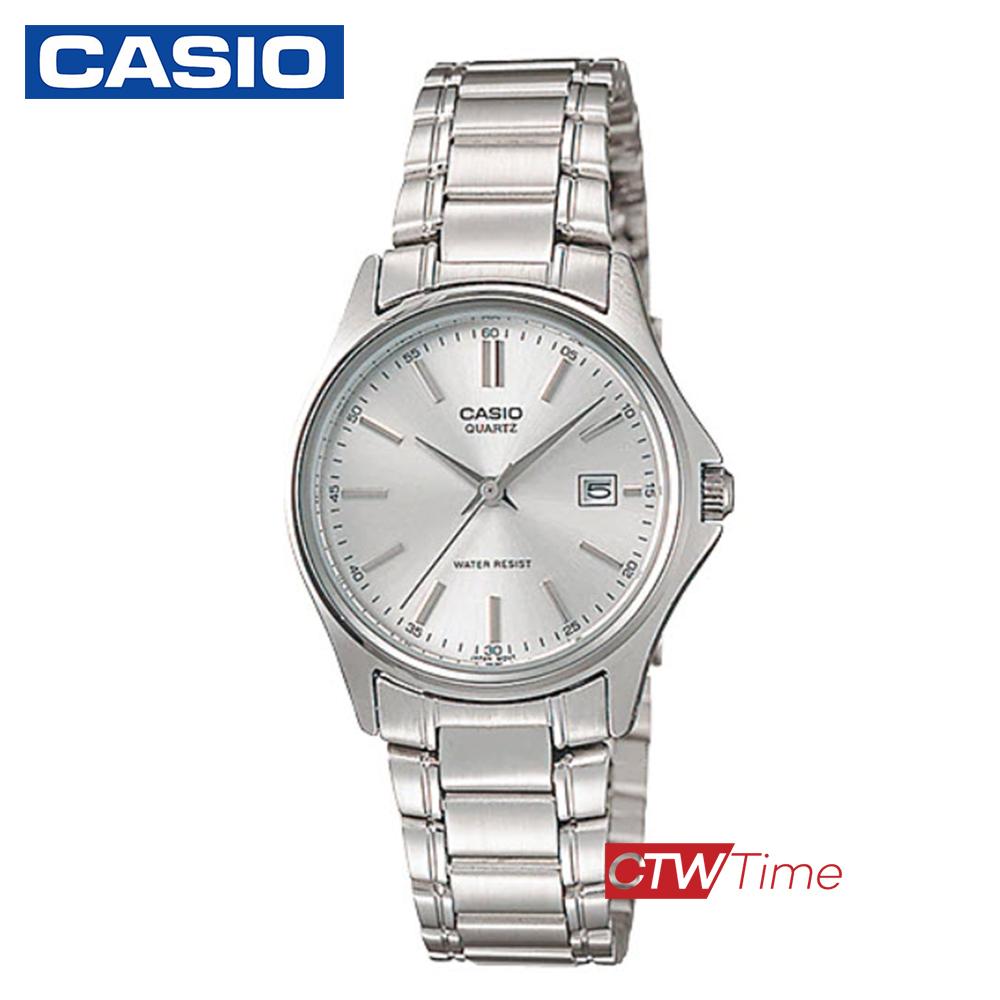 Casio Standard นาฬิกาข้อมือสุภาพสตรี สายสแตนเลส รุ่น LTP-1183A