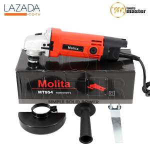 MOLITA เครื่องเจียร์ เครื่องเจียร์ไฟฟ้า ลูกหมู 4 นิ้ว 570W รุ่น MT954 (คอยล์ทองแดงแท้)