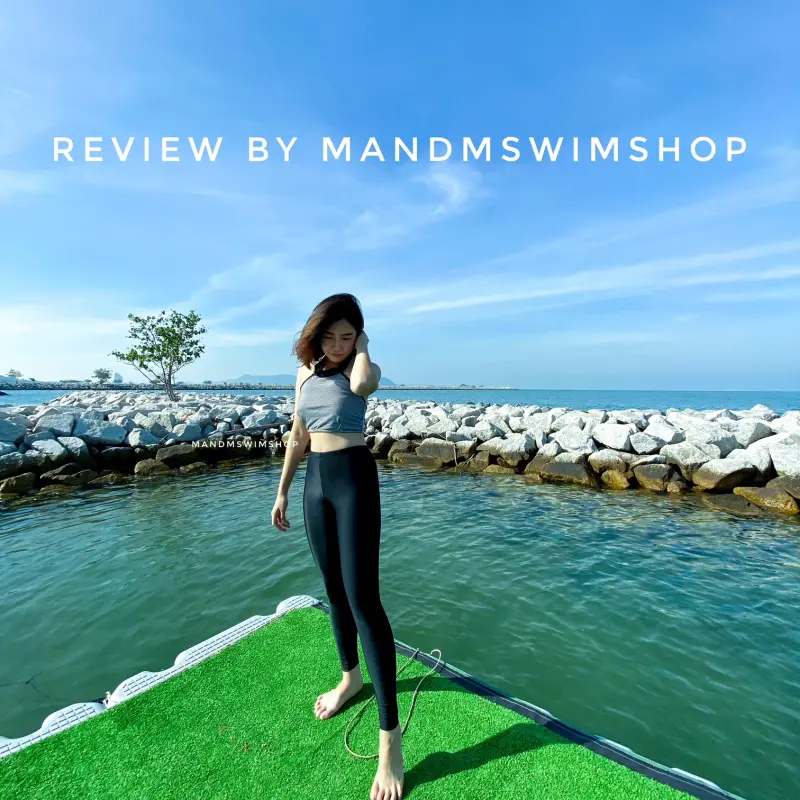 ภาพหน้าปกสินค้ากางเกงว่ายน้ำขายาวกันแดด จากร้าน MandMSwimShop บน Lazada