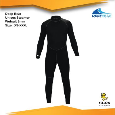 ดูภาพ Wet Suit Deep Blue Unisex Steamer Wetsuit 3mm <br/>เพิ่มเติม Wet Suit Deep Blue Unisex Steamer Wetsuit 3mm