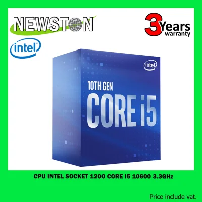 CPU (ซีพียู) INTEL Socket 1200 CORE I5 10600 3.30 GHz
