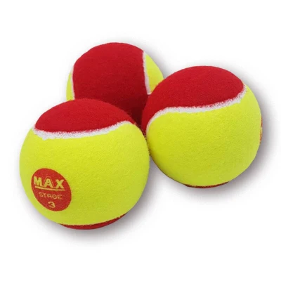 ลูกเทนนิสสำหรับเด็ก Maax Stage 3 Low-Pressure Tennis Ball - MAST3 (บรรจุ 3 ลูก)
