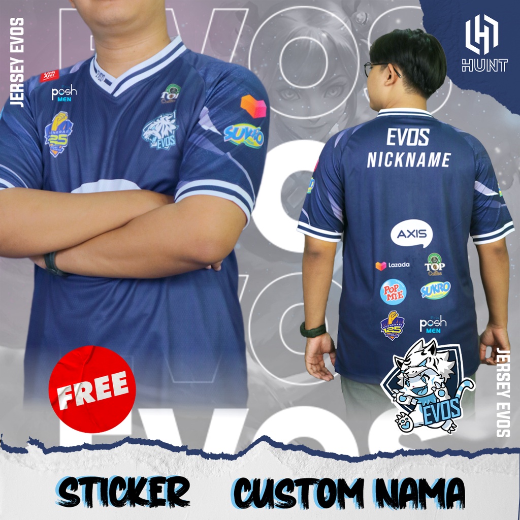 Mpl Ml Jersey Evos Ml Jual JERSEY BAJU KAOS NEXPLAY EVOS 2021 GAME