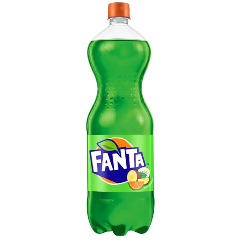 [ส่งฟรี] Free delivery Fanta Green 1ltr. Cash on delivery เก็บเงินปลาย ...