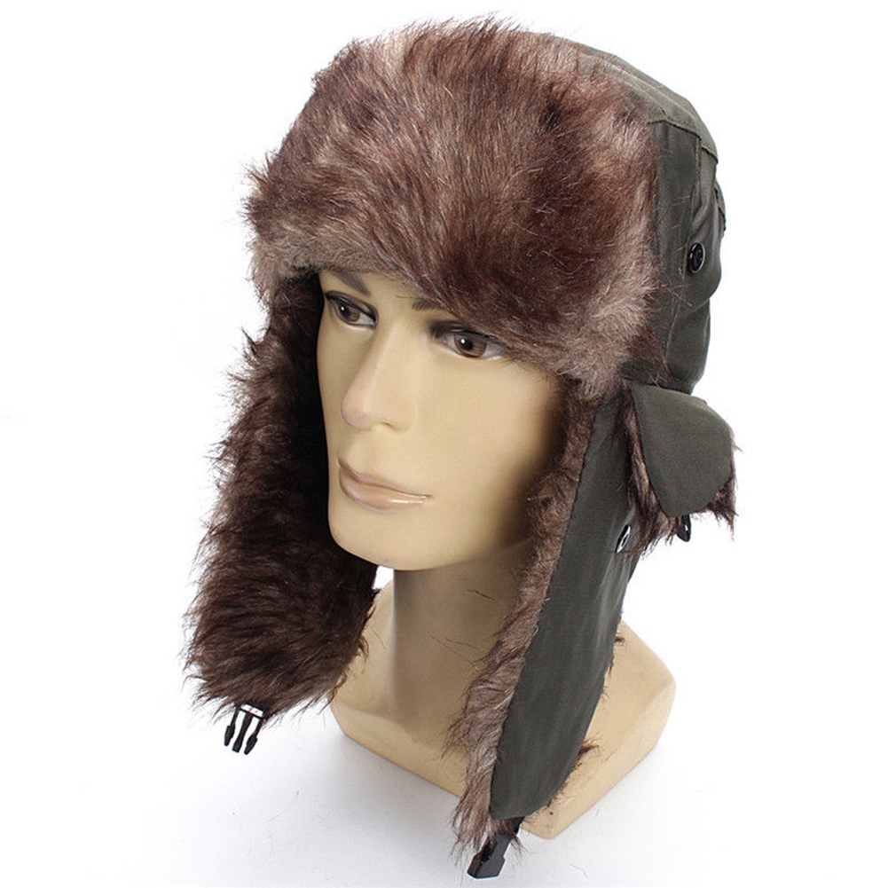 Chapka Trapper Avec Rabats Oreilles - Bonnet Hiver Chaud Unisexe, Pour Ski Et Plein Air - 7