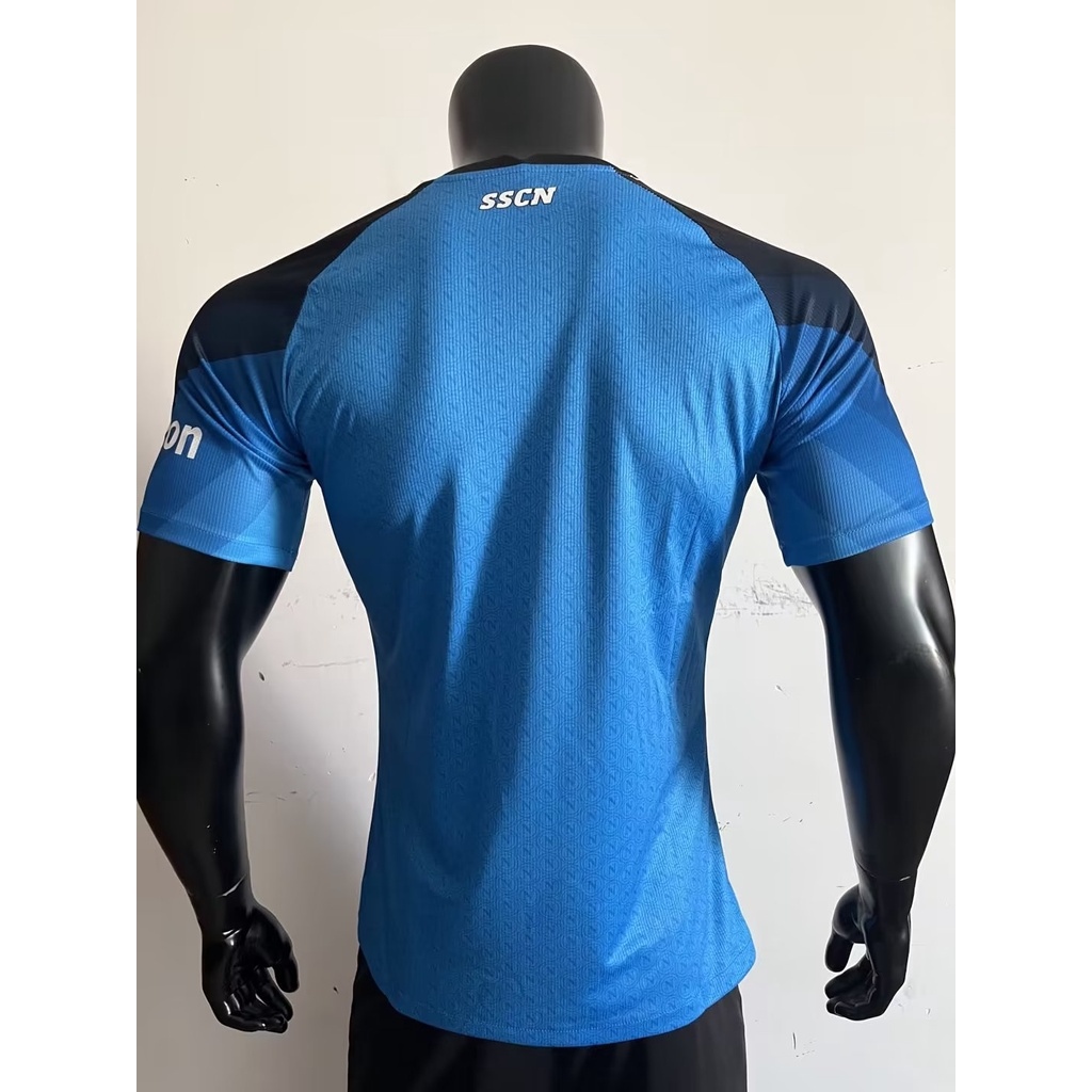 Ready Stock 【Player Issue】Premium 2022 2023 SSC Napoli Blue Home Jersey
