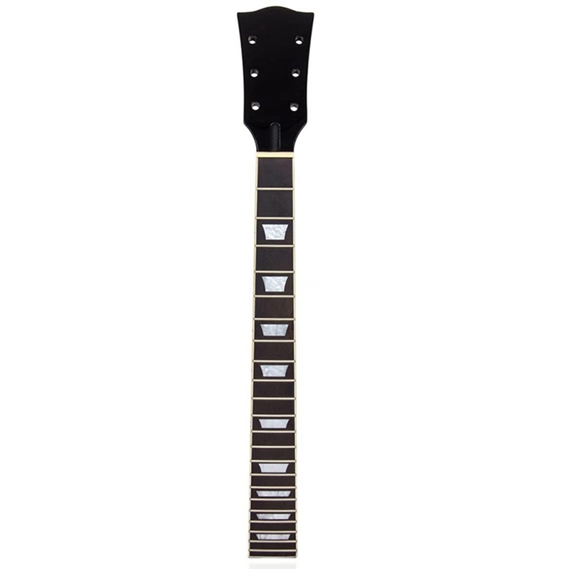 22 Frets Electric Guitar Maple Neck Rosewood Fretboard Black Finish for Gibson Les Paul LP Guitars Malaysia
