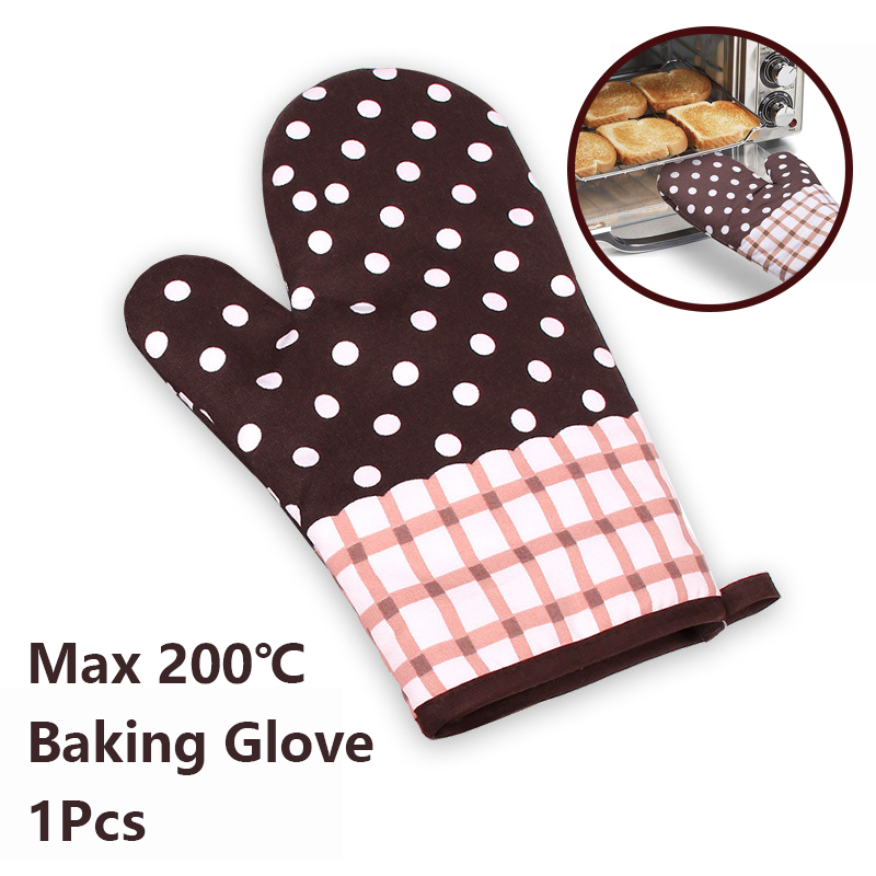 ถุงมือไมโครเวฟ ถุงมือเตาอบ ถุงมืออบขนมปัง ถุงมือกันร้อน ถุงมือจับเตาอบ ถุงมือร้อน ถุงมือความร้อน ถุงมือทนร้อน Baking Glove 1 Pcs Max 200°C Mutsu