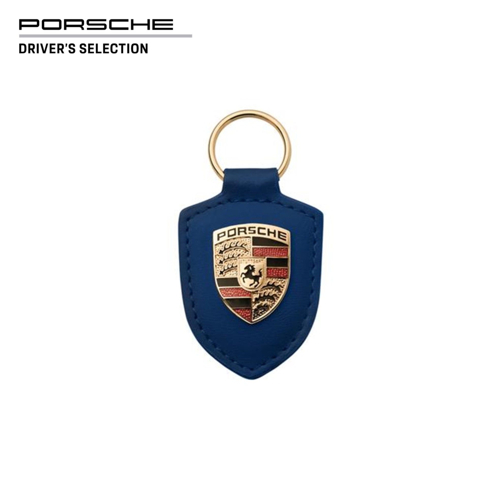 Porsche Crest Keyring Blue พวงกุญแจปอร์เช่