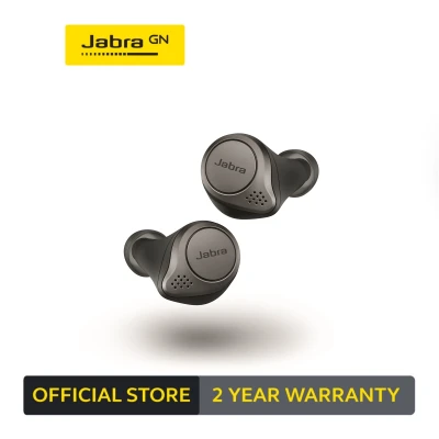 หูฟังบลูทูธ Jabra True Wireless Elite 75T - Titanium Black