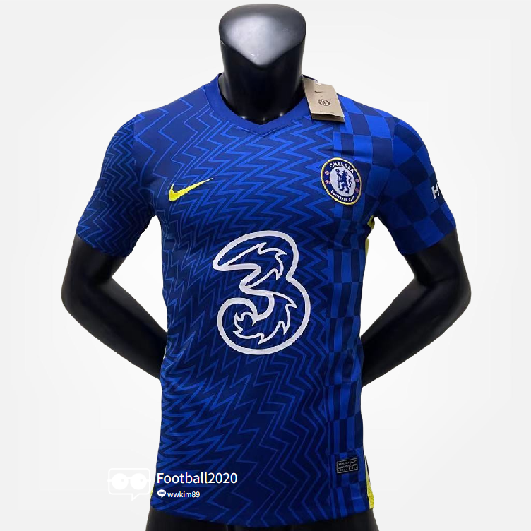 Chelsea เสื้อเชลซี เกรด Player เสื้อฟุตบอล home เสื้อบอล 21/22 เสื้อผู้ชาย เสื้อกีฬา