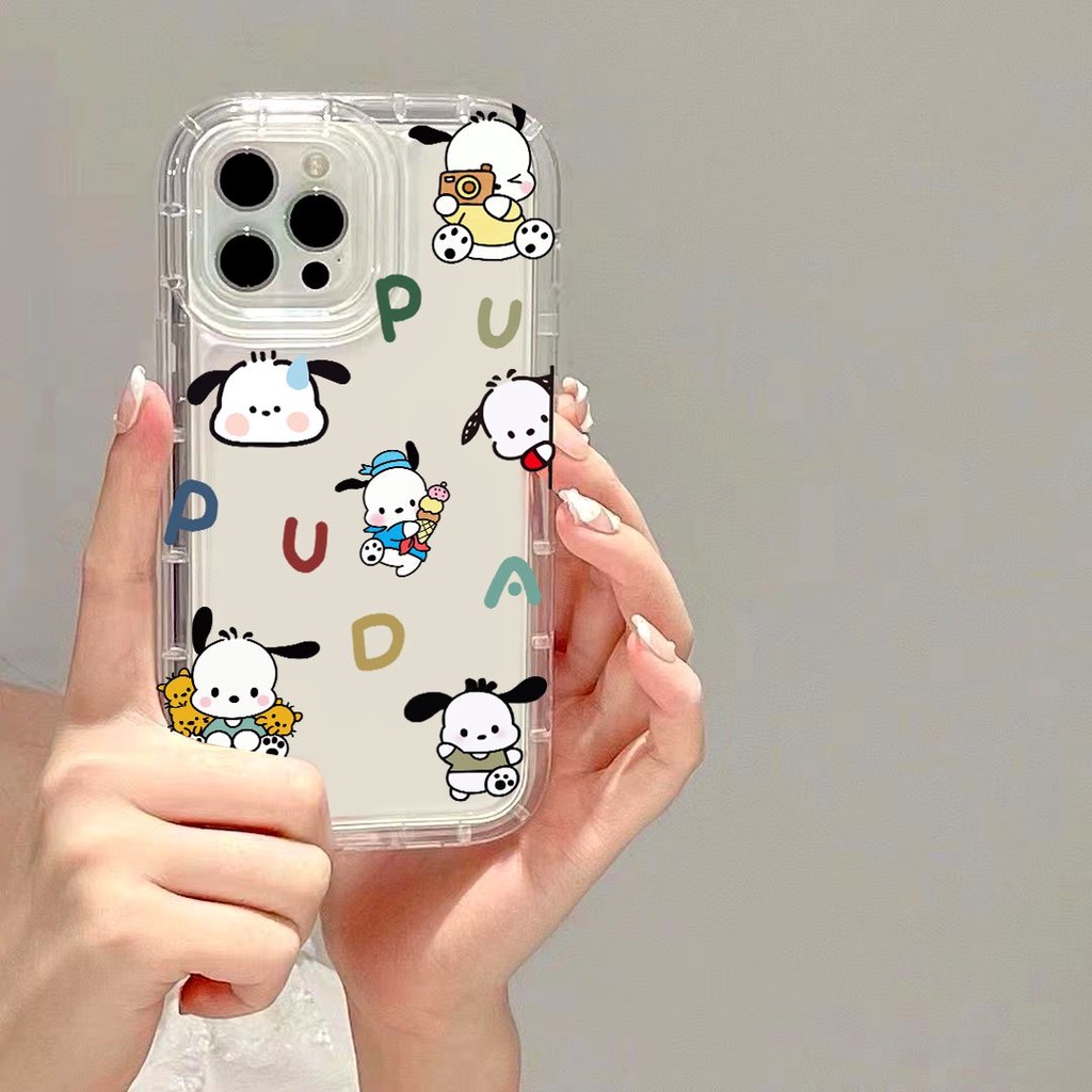 Ốp Điện Thoại Silicon TPU Mềm Trong Suốt Chống Sốc Dễ Thương Cho IPhone 14 13 12 11 Pro Max XS XR X 8 7 6S Plus SE 2020