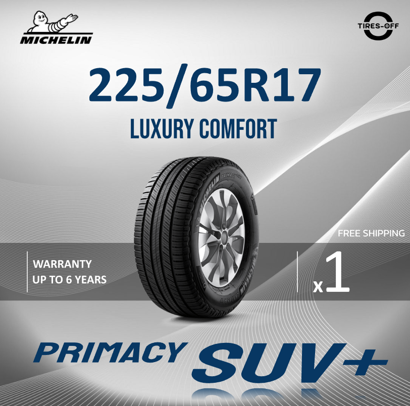 Michelin 225/65R17 PRIMACY SUV+ ยางใหม่ ผลิตปี2023 ราคาต่อ1เส้น มีรับ ...