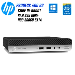 สินค้า คอมพิวเตอร์ Hp Prodesk 400 G3 i5-6600T RAM 8GB Mini PC มือสอง อัพวินโดว์ได้ อัพแรมได้ คอมมือสอง คอมตั้งโต๊ะ คอมมือ2 คอมราคาถูก shoppingmart