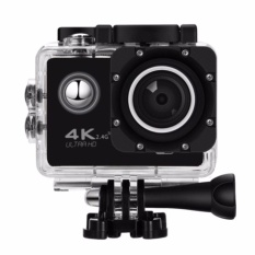 กล้องดำน้ำ 4K Sports Cam WIFIพร้อมรีโมท สีดำ