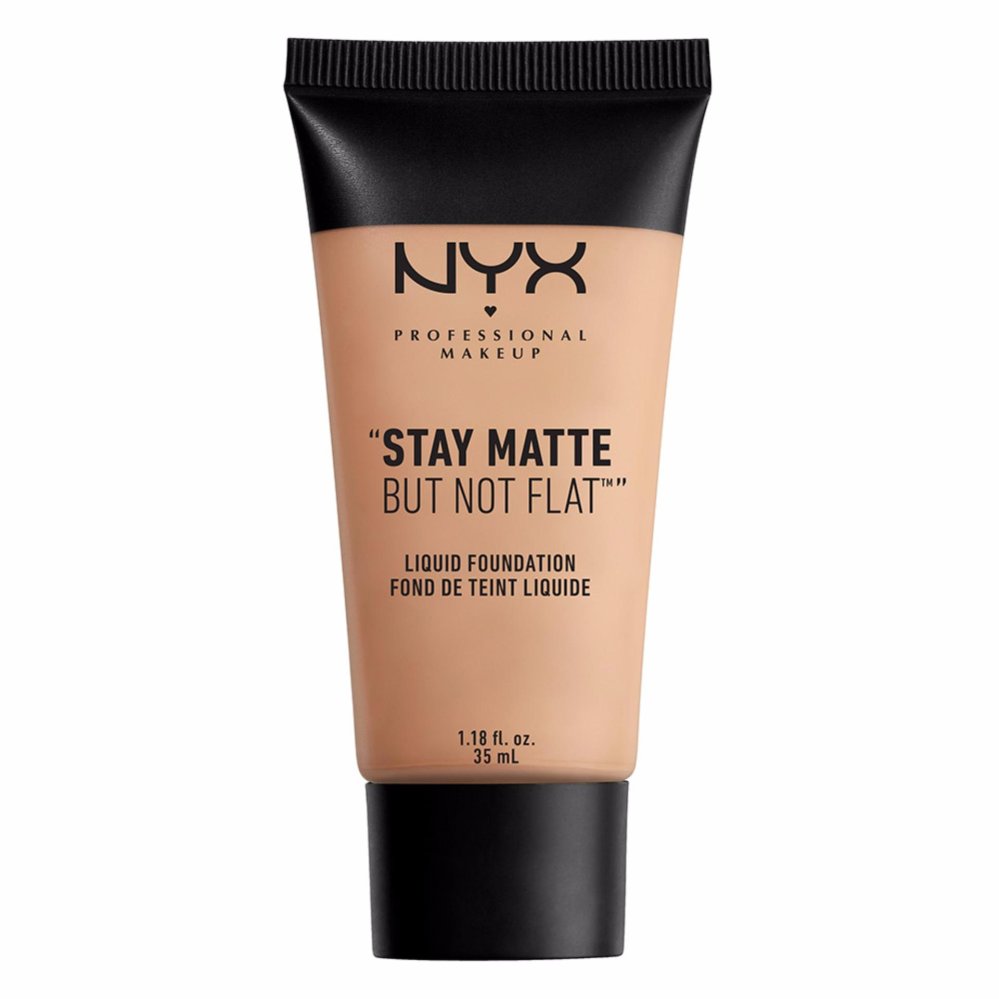 นิกซ์ โปรเฟสชั่นแนล เมคอัพ สเตย์ แมท บัท น็อท แฟลท ลิควิค ฟาวเดชั่น - SMF05 ซอฟท์ เบจ รองพื้น NYX Professional Makeup Stay Matte But Not Flat Liquid Foundation - SMF05 Soft Beige FOUNDATION ( เครื่องสำอาง _ ครีมรองพื้น _รองพื้นเนื้อแมท )