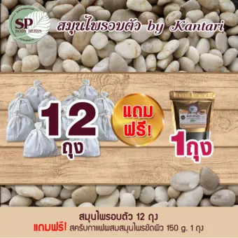 รีวิว สมุนไพรอบตัวหรือต้มอาบหลังคลอดบุตร,อยู่ไฟ,อบสมุนไพร,ลดน้ำหนัก,บำรุงผิวพรรณ 12 ห่อ  แถมฟรี สครับขัดผิวกาแฟผสมสมุนไพร 150 g. 1 ถุง ดีไหม