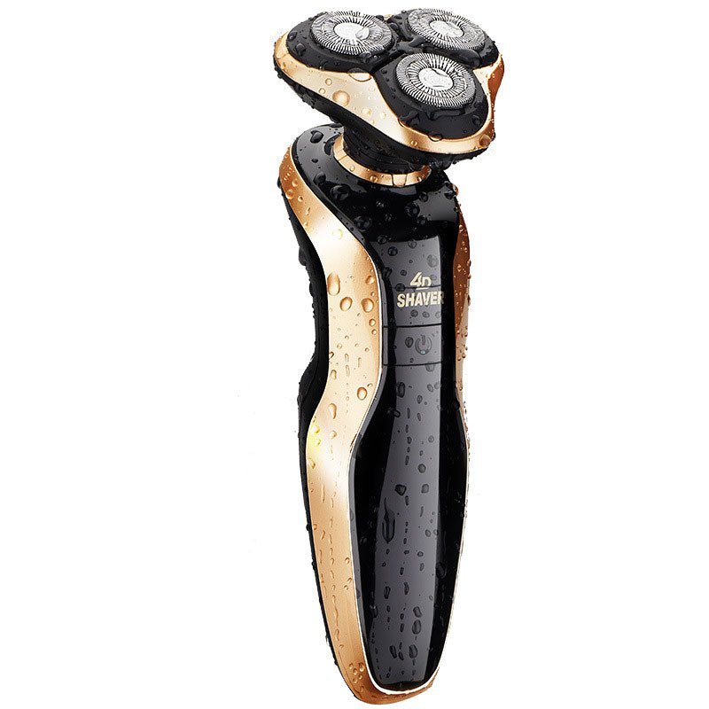 ซื้อที่ไหน 4D Men Washable Rechargeable Cordless Rotary Electric Shaver