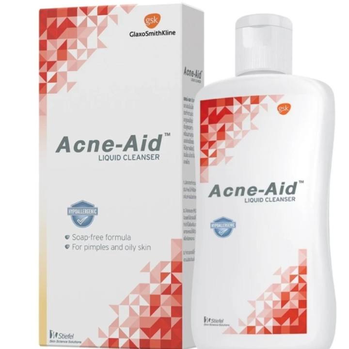 ราคา Acne Aid Liquid Cleanser 100ml สำหรับผิวที่มีแนวโน้มเป็นสิวง่าย รีวิว