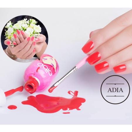 Adia Gel Polish ยาทาเล็บเจล สีเจล สีเจลญี่ปุ่น  13ml. (เบอร์ 61)