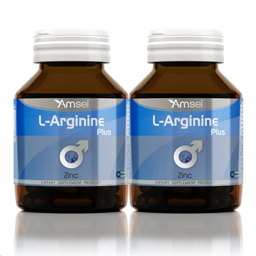 Amsel L-Arginine Plus Zinc 2 กระปุก