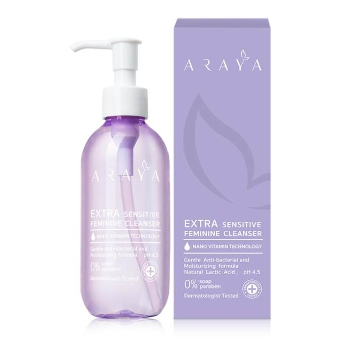 ARAYA Extra Sensitive Feminine Cleanser 200ml. ԵѱӤҴش͹