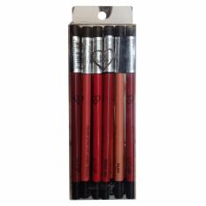 ashe color stay lip liner pencil ลิปเขียน 12 เฉดสี เขียนง่าย เนื้อดี สีสวย (1 แพ็ค)