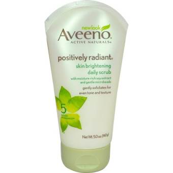 Aveeno, Active Naturals, Positively Radiant, Skin Brightening Daily Scrub