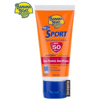 Banana boat sport sunscreen lotion SPF 50+ PA+++ 90 ml (1 หลอด)