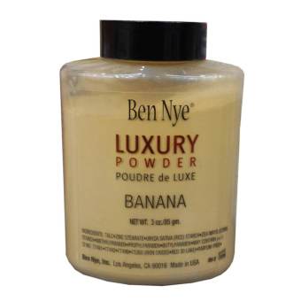 รีวิว Ben Nye Luxury Powder แป้งฝุ่นผสมรองพื้น เบนเน่ 85g สี #Banana (1 กระปุก)