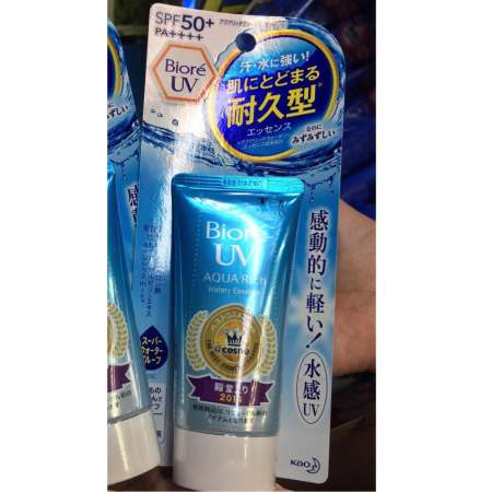 biore uv aqua rich watery essence PREMIUM SPF50+/PA++ 50ml 1 หลอด