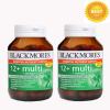 Blackmores 12 พลัส มัลติ โอเมก้า 3 2 ขวด (60 แคปซูล/ขวด) วิตามินและแร่ธาตุรวม วิตามินบี12 ธาตุเหล็ก น้ำมันปลา สำหรับวัยรุ่นอายุ 12-18 ปี บำรุงสมอง พัฒนาIQ