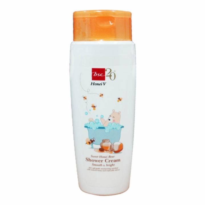 ข้อมูล BSC Honei V Sweet Honei Bear Shower Cream 200 ml. พันทิป