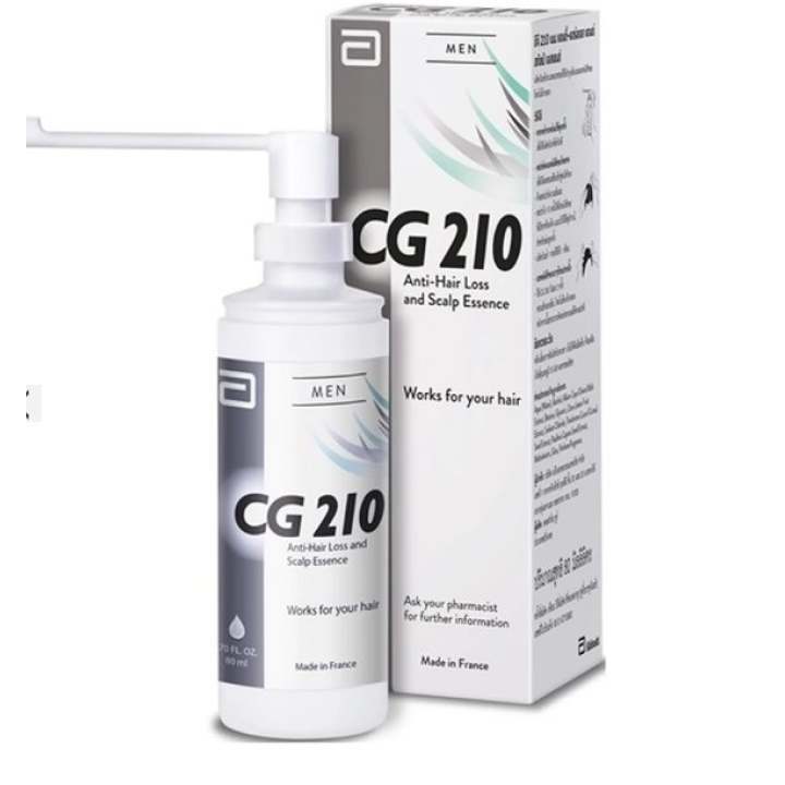 ราคา CG 210 Hair and Scalp Essence for Men 80ml. แก้ปัญหาผมร่วง สำหรับผู้ชาย ดีไหม