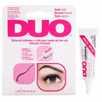 ข้อมูล กาวติดขนตาปลอม โทนสีเข้ม ดูโอ ชนิดกันน้ำ Duo Eyelash Adhesive - Dark Tone (Waterproof) พันทิป