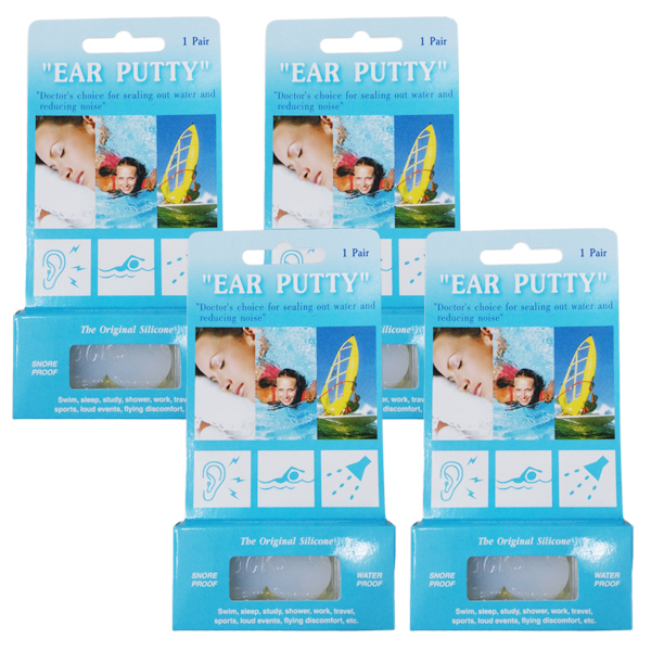 แนะนำ Ear Putty ที่อุดหูแบบซิลิโคน 4 แพ็ค Linda Health Store