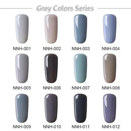 สีเจล Elite  Gray Colors Series  เบอร์.NNH009 ขนาด 10 ml.