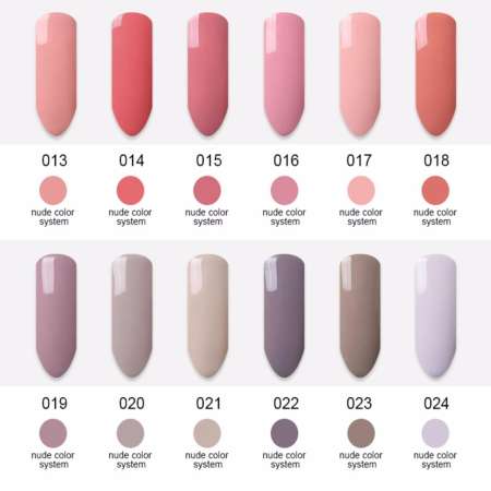 สีเจล Elite  Nude Colors Series  เบอร์ Nu012 ขนาด 10 ml.