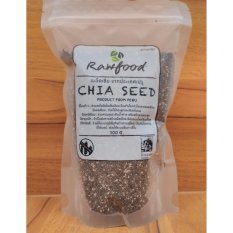 Chia seeds เมล็ดเชีย 300 กรัม Rawfood เมล็ดเจีย ออร์แกนิค Chia Seed นำเข้าจากเปรู Chiaseed เมล็ดเซีย ลดน้ำหนัก ลดความอ้วน ควบคุมอาหาร ควบคุมน้ำหนัก ลดความอยากอาหาร