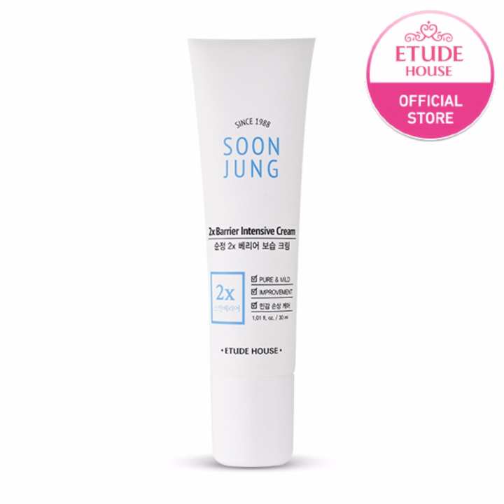 รีวิว ETUDE HOUSE Soon Jung 2x Barrier Intensive Cream (30 ml) ดีไหม