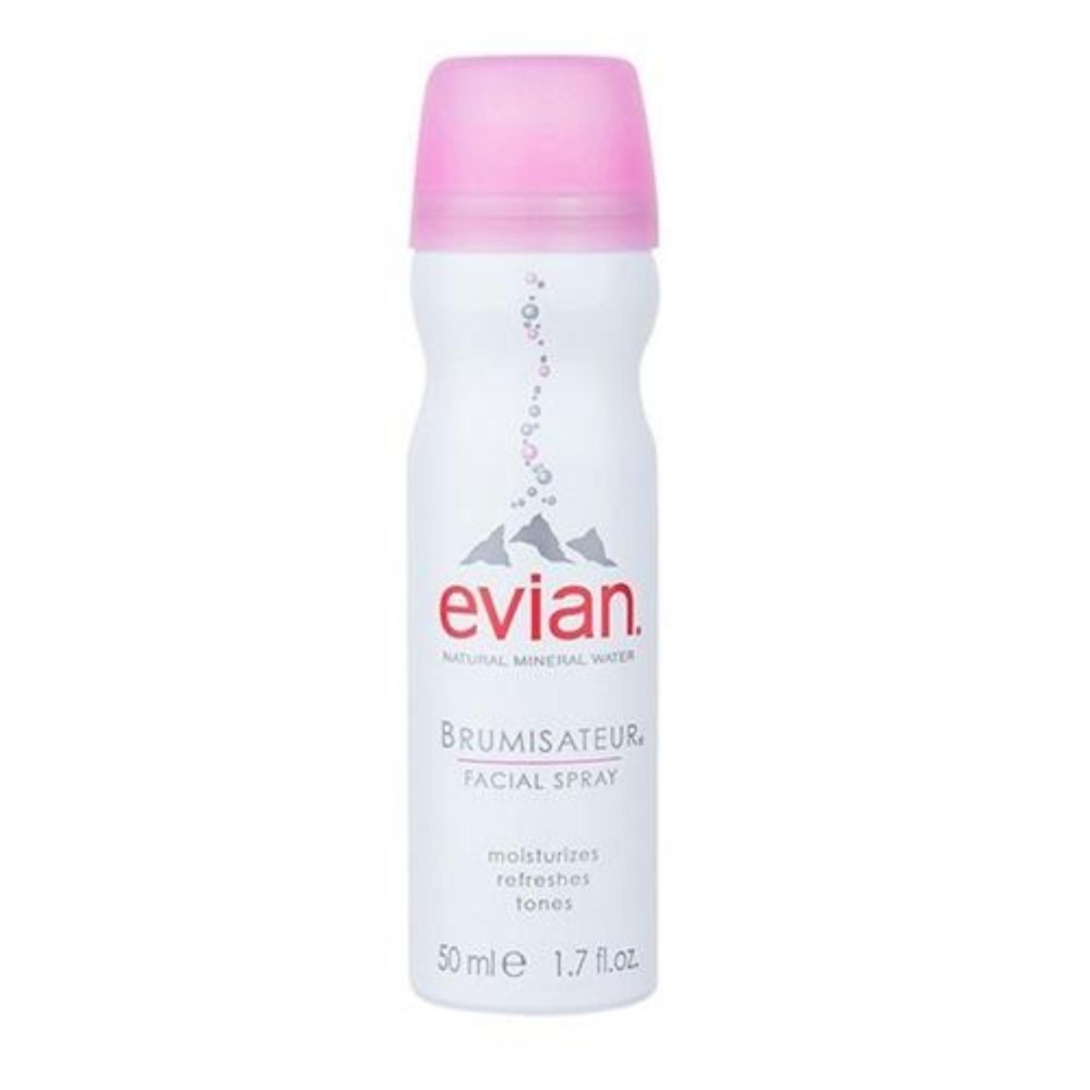  Evian Brumisateur Facial Spray 50 ml. สเปรย์น้ำแร่เอเวียง ขนาด 50 ml. 1 ชิ้น