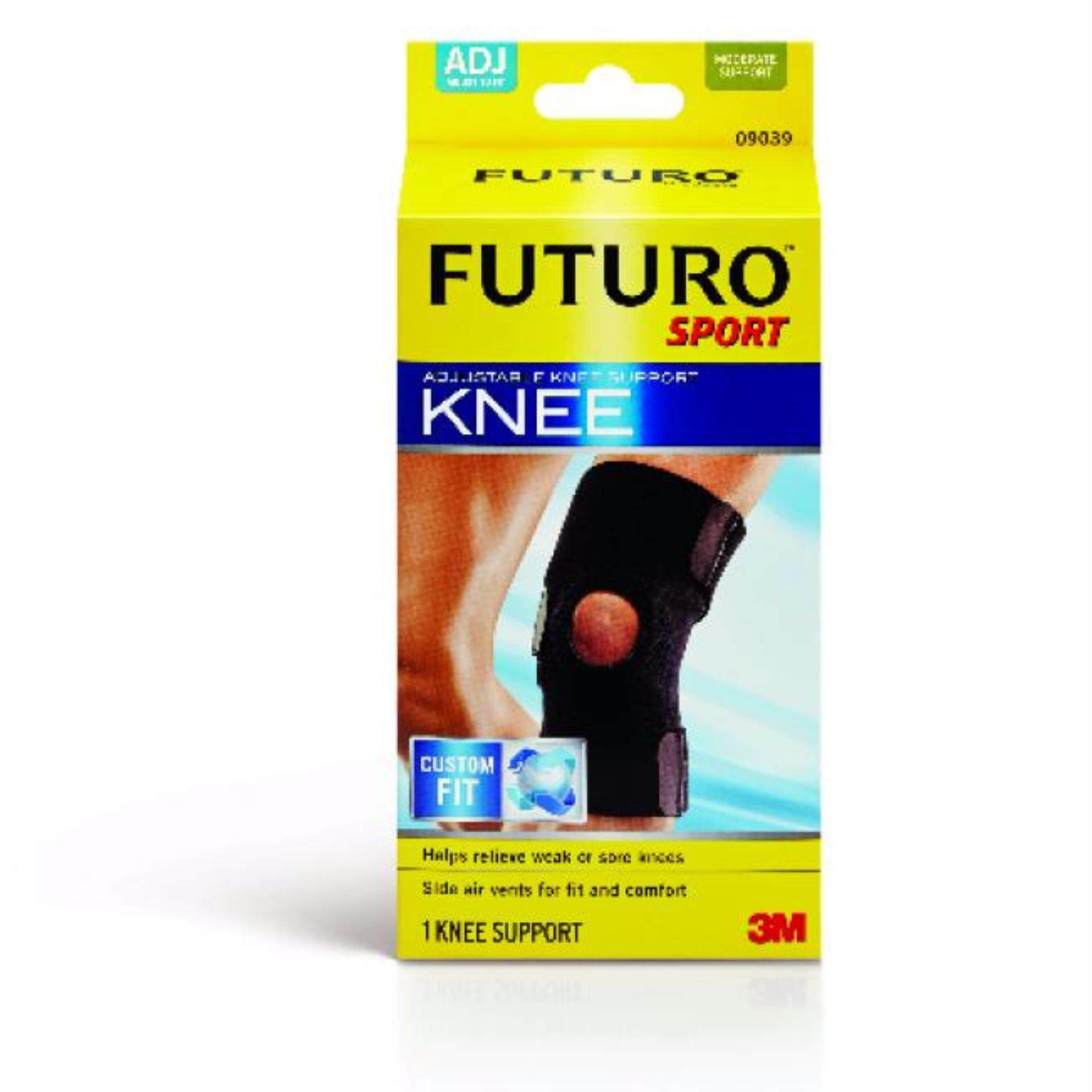 Futuro™ Sport Adjustable Knee Support ฟูทูโร่™ สปอร์ต อุปกรณ์พยุงหัวเข่า รุ่นปรับกระชับได้