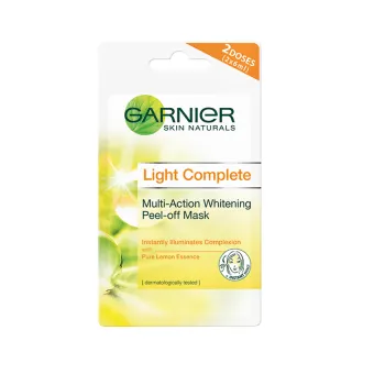 GARNIER การ์นิเย่ ไลท์เทนนิ่ง มาส์ก 6มล.(แพ็ค 2 ชิ้น) รีวิว